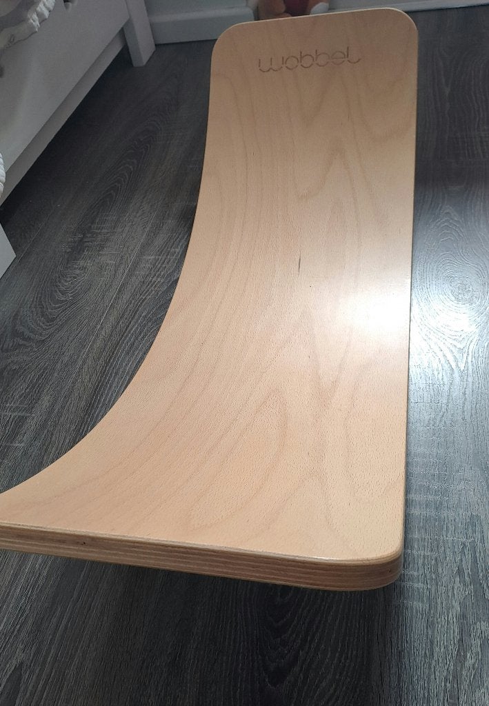 Wobbel-plank met vilt mat, Ophalen, Zo goed als nieuw, Rij- of Hobbelspeelgoed