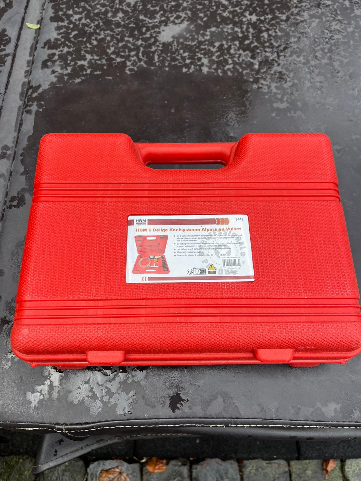 Koelsysteem vul en afpers set, Auto diversen, Ophalen of Verzenden, Zo goed als nieuw