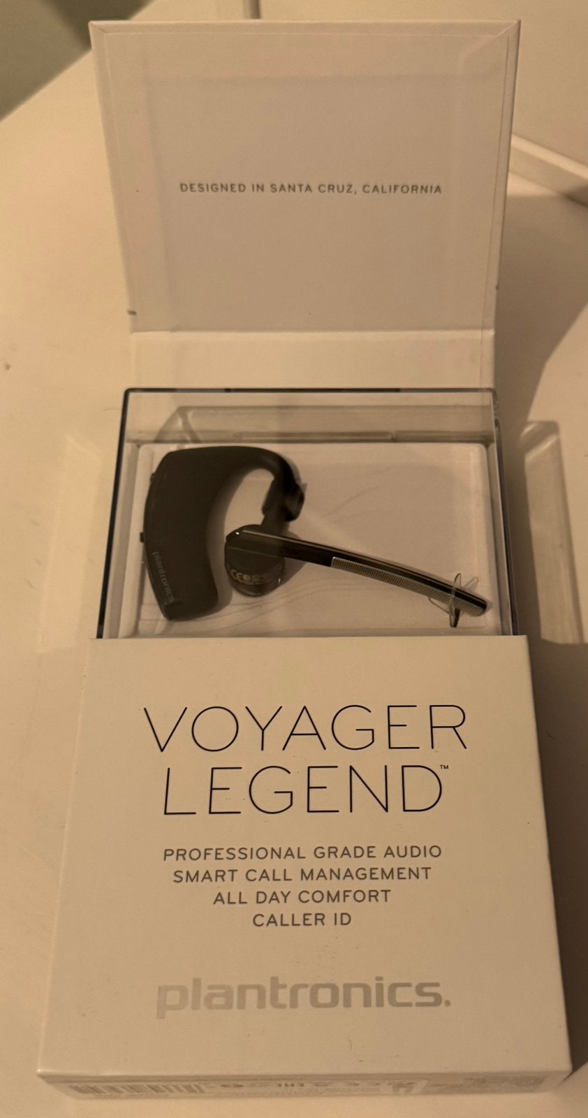 Plantronics Voyager Legend Bluetooth headset, Ophalen of Verzenden, Zo goed als nieuw, Overige merken, Bluetooth