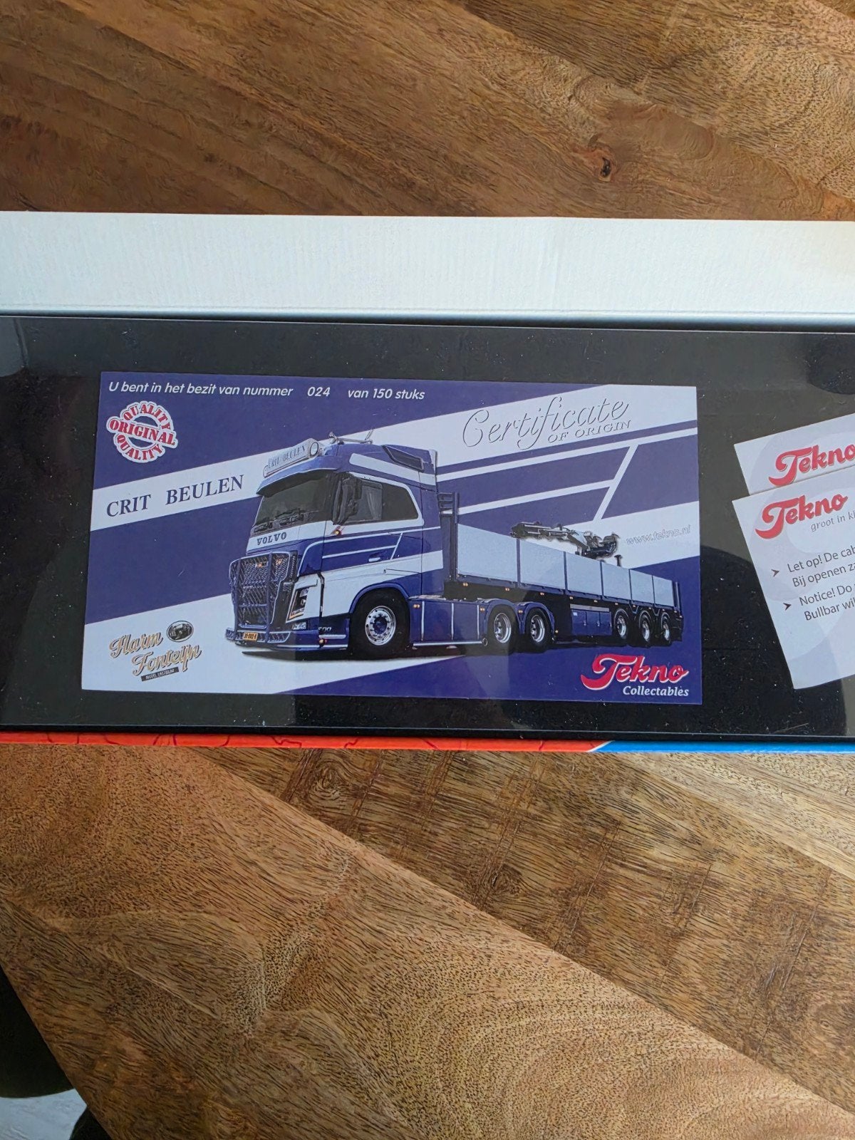 tekno volvo crit beulen, Ophalen of Verzenden, Nieuw, Bus of Vrachtwagen