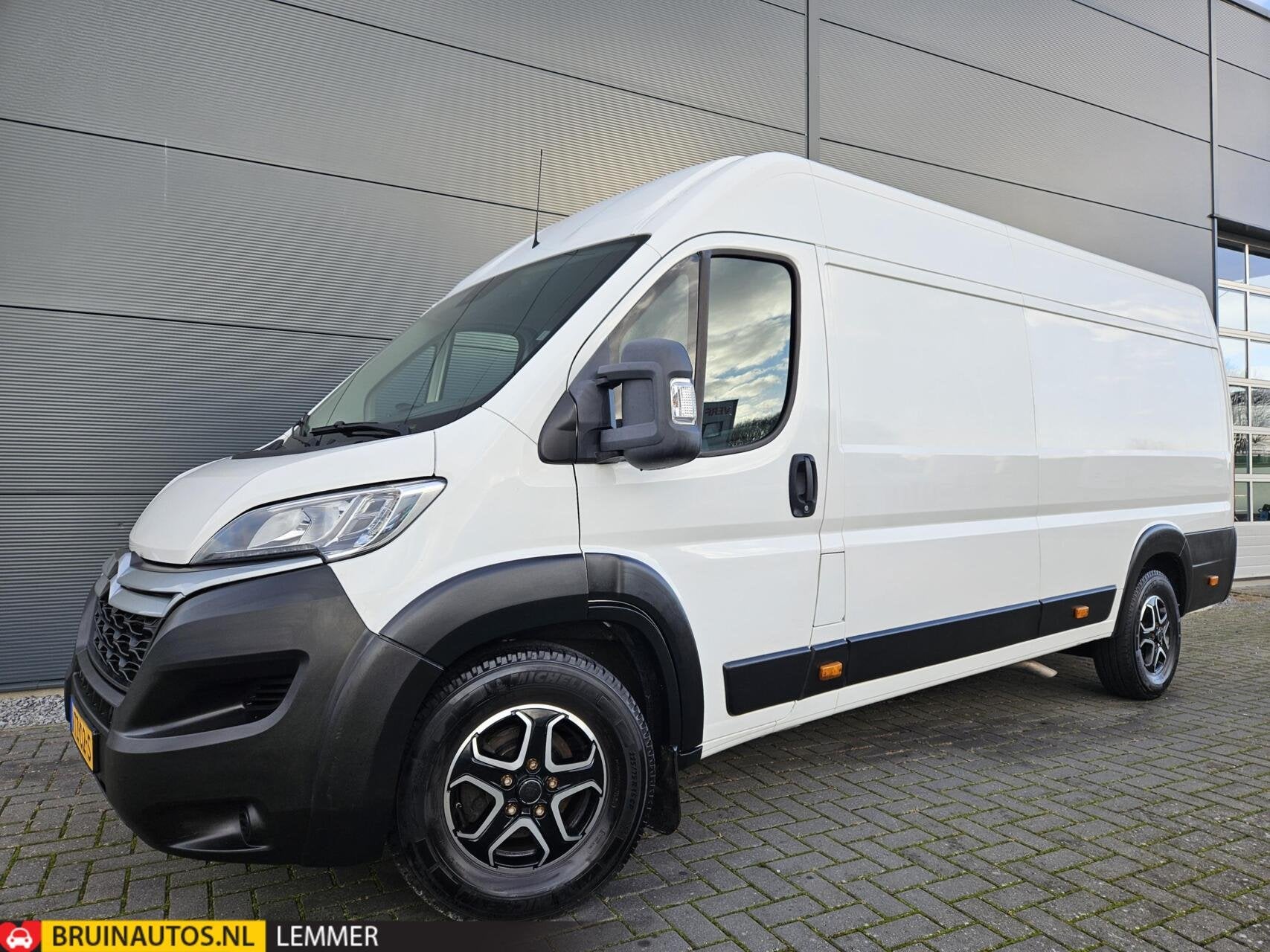 Citroen Jumper 2.2 BlueHDi 165PK Airco Cruise L4H2 Navi, Auto's, Gebruikt, Euro 6, 4 cilinders, Citroën