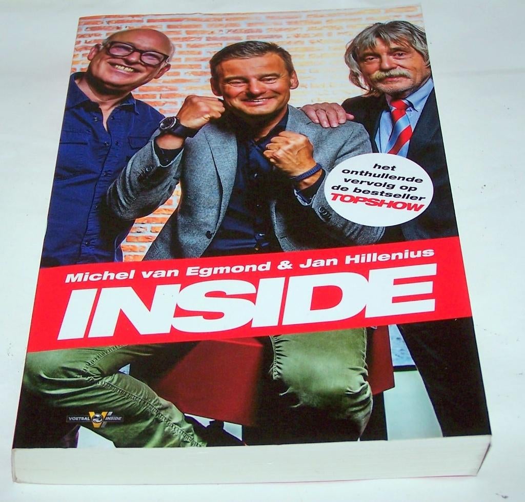 Inside- Michel van Egmond & Jan Hillenius. 1e dr. 2018. Nw., Verzamelen, Ophalen of Verzenden, Zo goed als nieuw, Tv, Overige typen