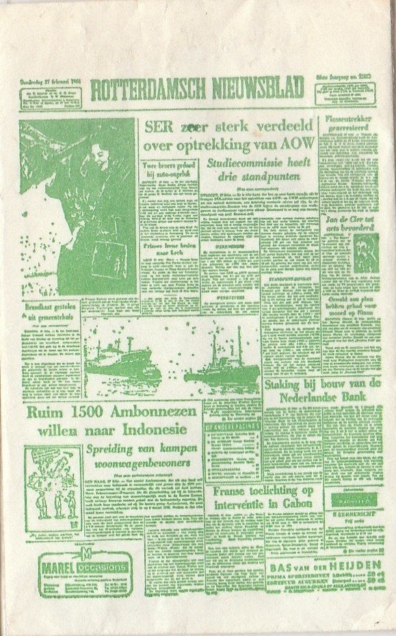 Rotterdamsch Nieuwsblad Rotterdam - RN, Ophalen of Verzenden