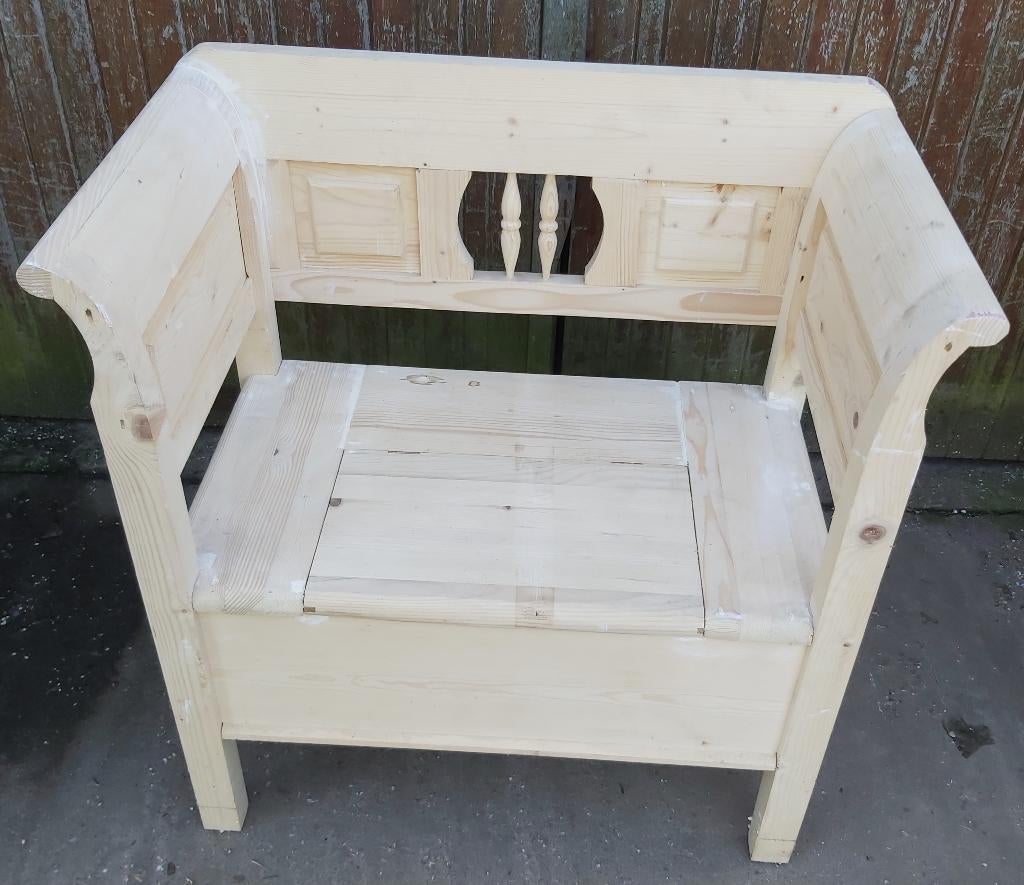 bank tuinbank klepbankje, Antiek en Kunst, Curiosa en Brocante, Ophalen