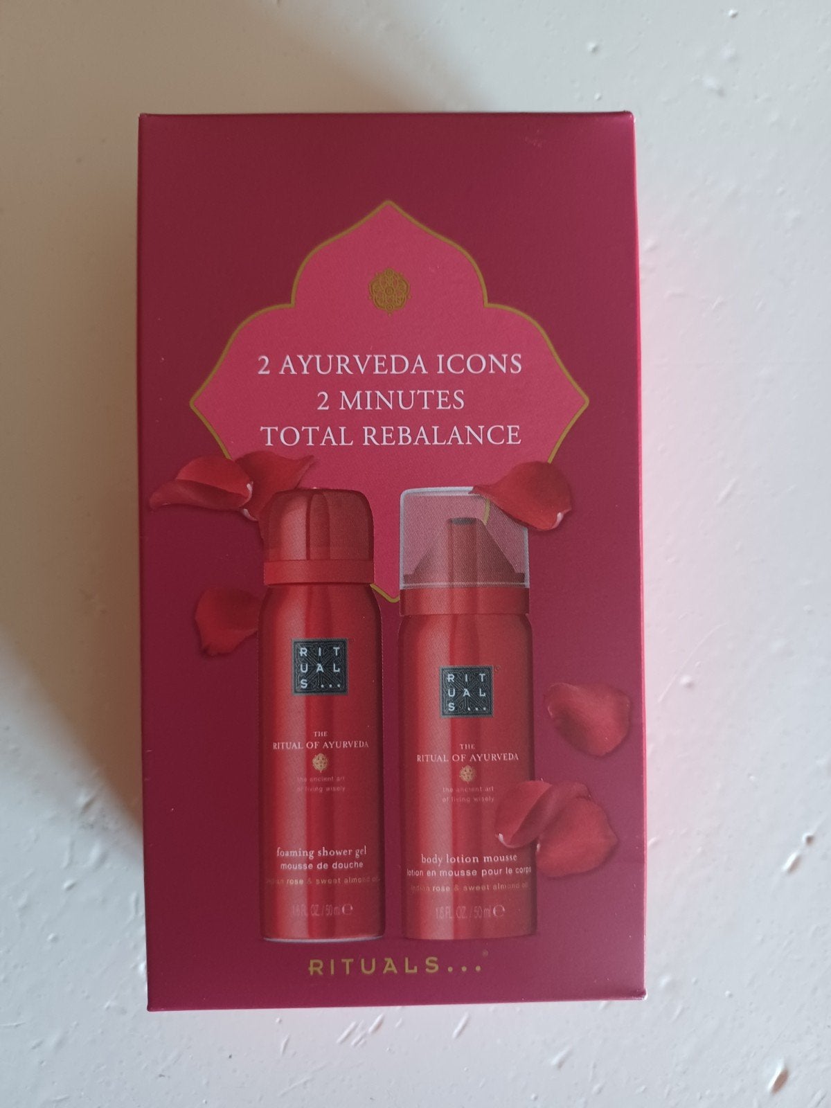 Mini giftset van Rituals., Sieraden, Tassen en Uiterlijk, Uiterlijk | Lichaamsverzorging, Ophalen of Verzenden, Nieuw, Overige typen
