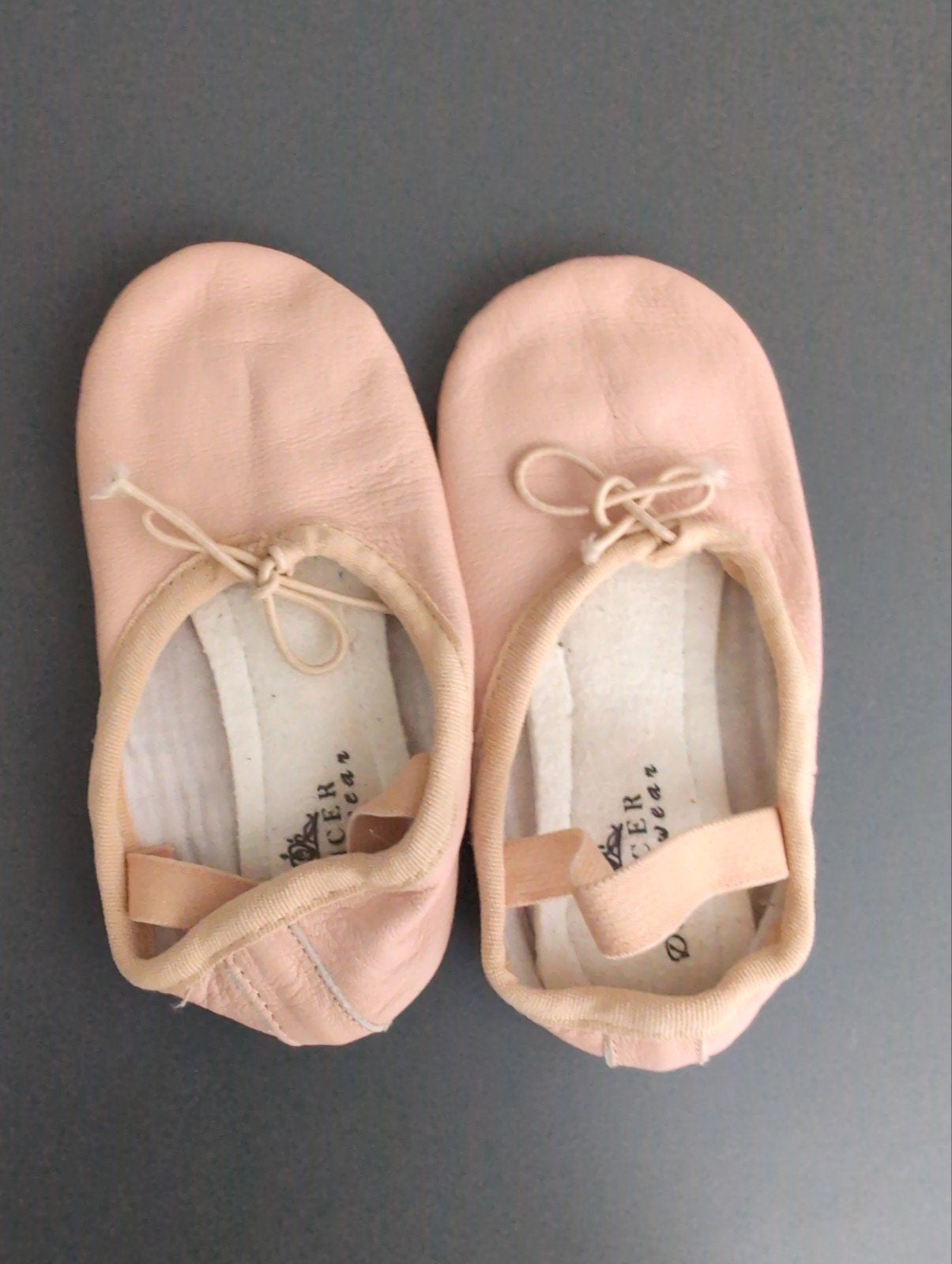 leren ballet schoenen meisjes maat 25&26, Ophalen of Verzenden, Gebruikt, Schoenen