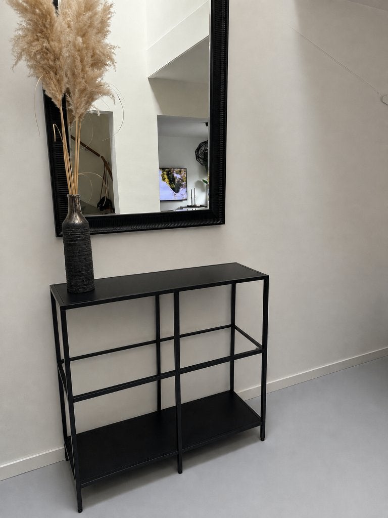 IKEA VITTSJÖ kast zwart, Ophalen, Zo goed als nieuw