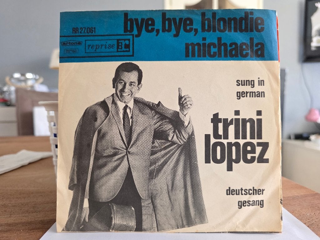 7" Single Trini Lopez - Bye, Bye, Blondie / Michaela, Cd's en Dvd's, Gebruikt, 7 inch, Ophalen of Verzenden, Pop