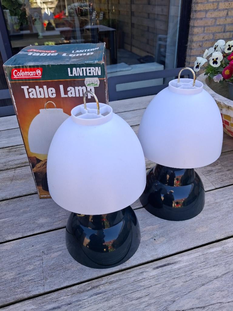 2 Coleman campinglampen, Ophalen, Gebruikt