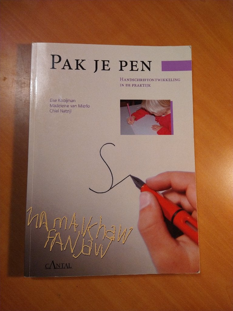 Pak je pen. Handschriftontwikkeling in de praktijk., Boeken, Ophalen of Verzenden, Alpha, Zo goed als nieuw, Niet van toepassing