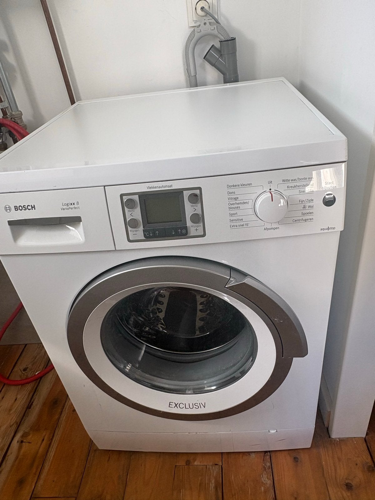 Bosch Logixx 8 VarioPerfect Wasmachine - Exclusiv, Ophalen, 1200 tot 1600 toeren, Gebruikt, 8 tot 10 kg