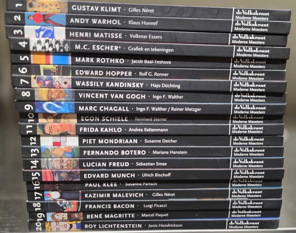 Moderne meesters Volkskrant 20 delig, Boeken, Ophalen, Zo goed als nieuw, Overige onderwerpen