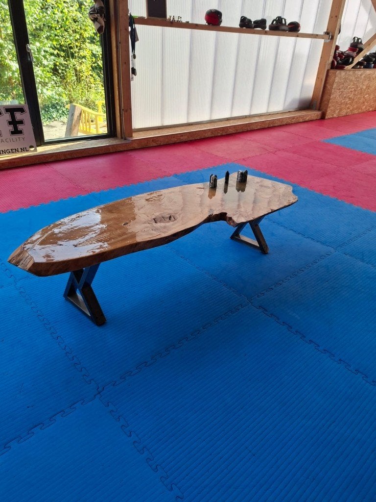 tafel, Huis en Inrichting, Ophalen, Minder dan 50 cm, 100 tot 150 cm, Eikenhout