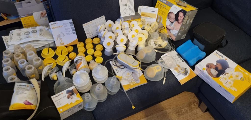 Medela Borstkolf Set - Zeer Uitgebreid, Ophalen, Gebruikt