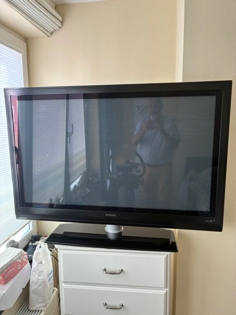 GRATIS  PLASMA TV  afhalen, Audio, Tv en Foto, Televisies, Ophalen, Philips, Gebruikt, 50 Hz
