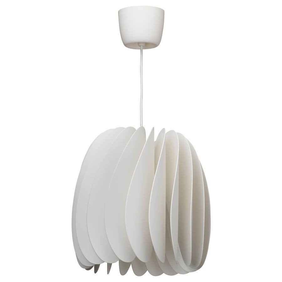 IKEA hanglamp wit, Ophalen, Kunststof, Gebruikt, E27 (groot)