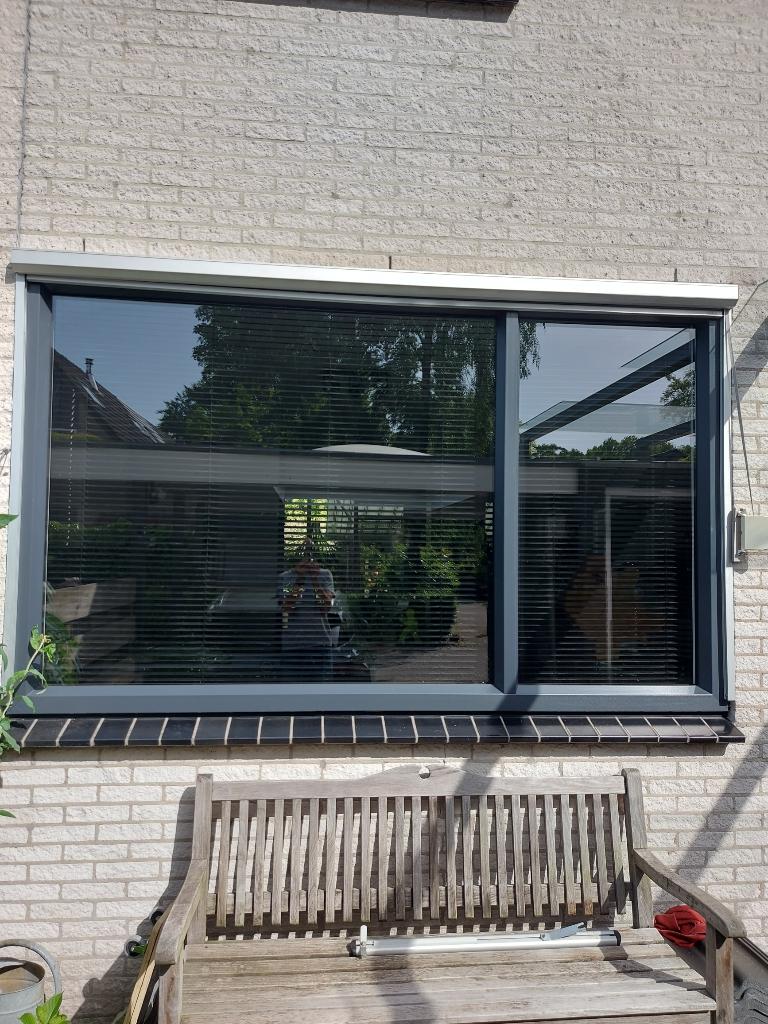 screen antriciet 267 cm breed 168cm hoog, Ophalen, Gebruikt, 150 tot 300 cm, 250 cm tot 450 cm
