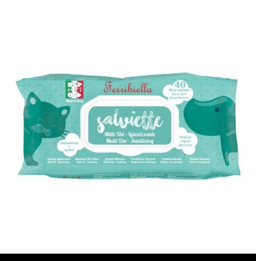 Ferribiella Wet Wipes Milleusi 40 stuks, Ophalen, Nieuw
