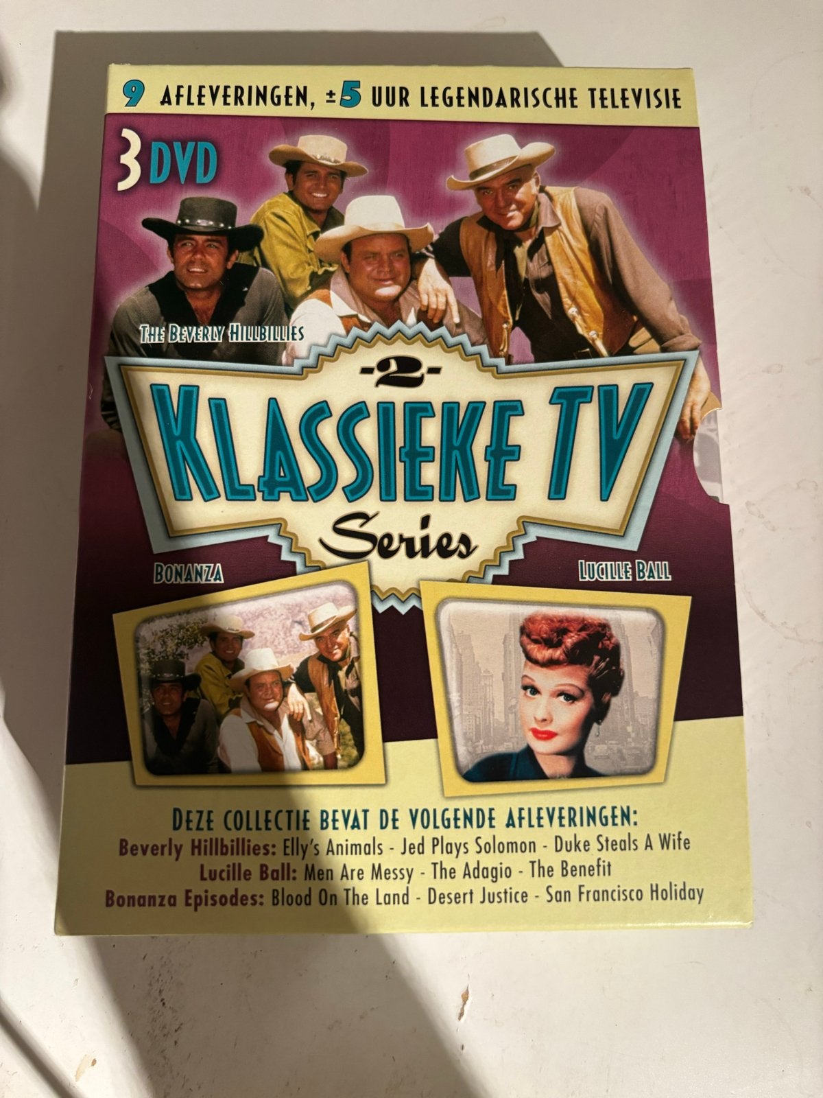 Klassieke TV Series: Bonanza, Beverly Hillbillies, Lucille B, Alle leeftijden, Ophalen of Verzenden, Gebruikt, Komedie