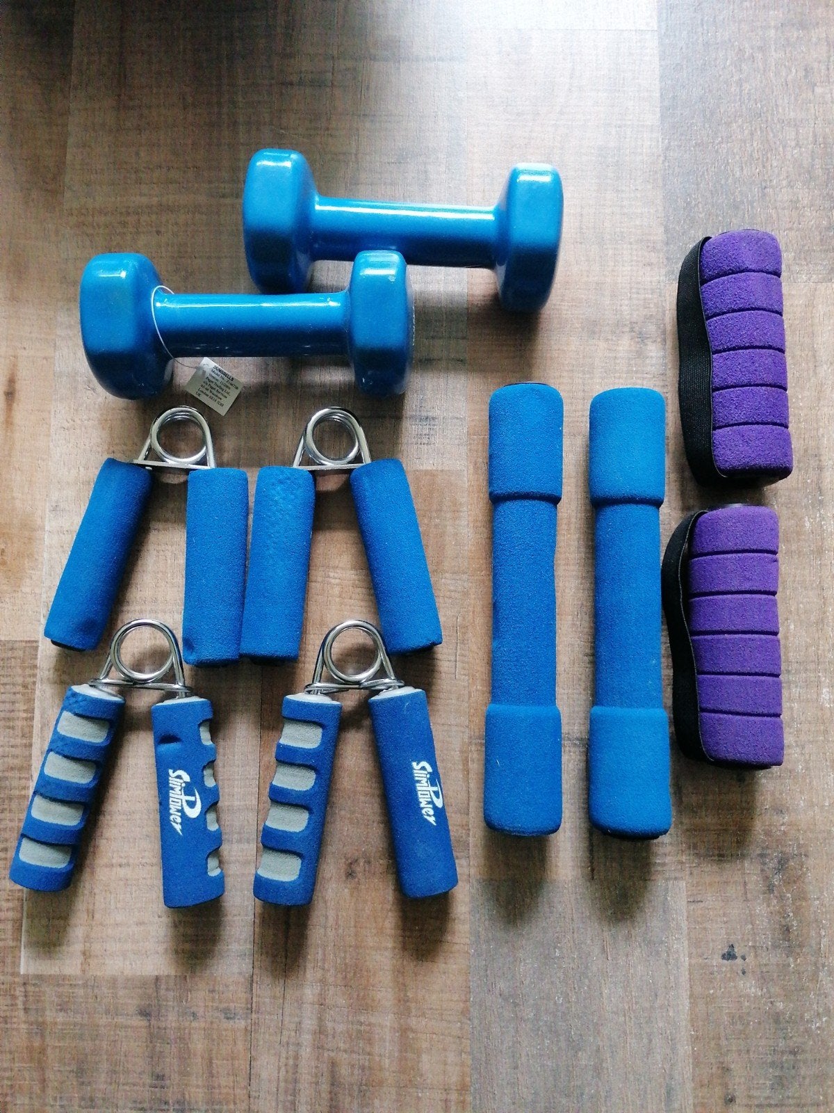 Fitness gewicht setjes  (10 stuks, Ophalen, Gebruikt, Benen, Dumbbell