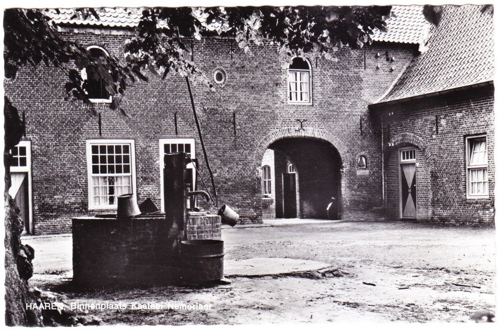 Haaren - Binnenplaats Kasteel Nemerlaer, Verzenden, 1960 tot 1980, Ongelopen, Noord-Brabant