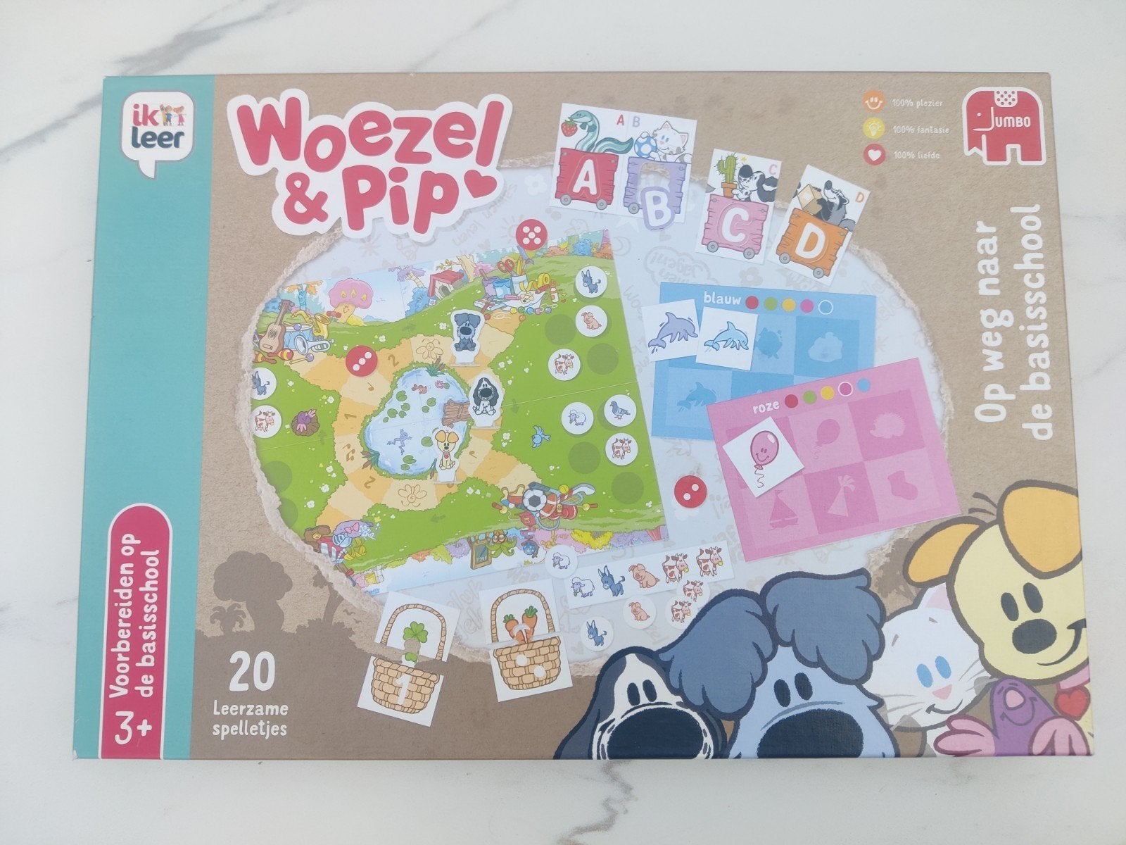 Woezel & Pip: Op weg naar de basisschool (Jumbo), Kinderen en Baby's, Speelgoed | Educatief en Creatief, Ophalen, Zo goed als nieuw
