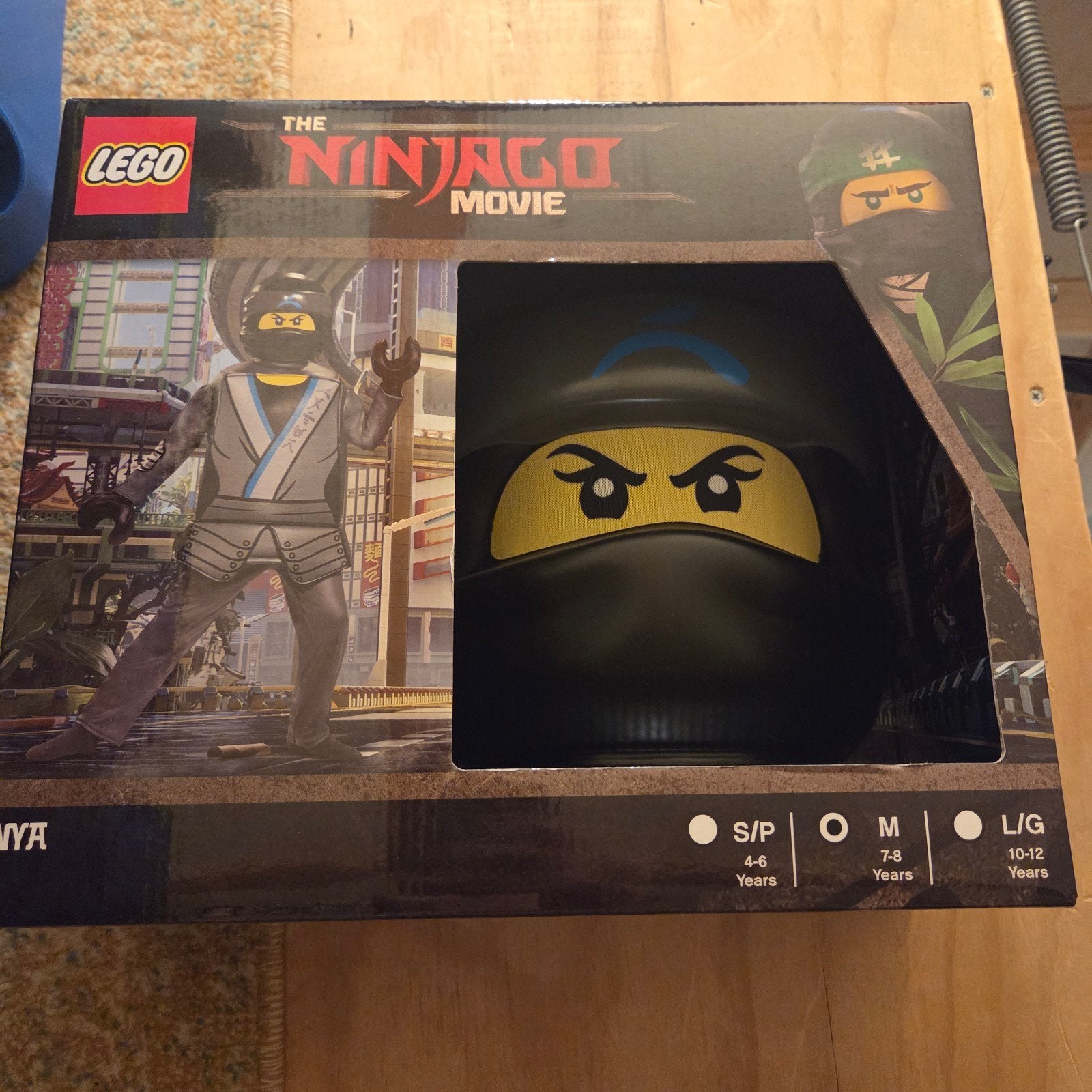 LEGO Ninjago Movie Lloyd kostuum (M, 7-8 jaar), Kinderen en Baby's, Carnavalskleding en Verkleedspullen, Ophalen, Nieuw, 122 t/m 128