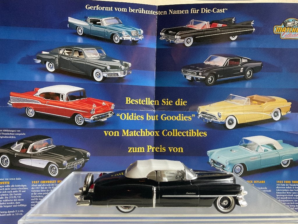 Matchbox Collectibles Dinky Cadillac Eldorado 1953 mint/b/c, Hobby en Vrije tijd, Modelauto's | 1:43, Verzenden, Zo goed als nieuw