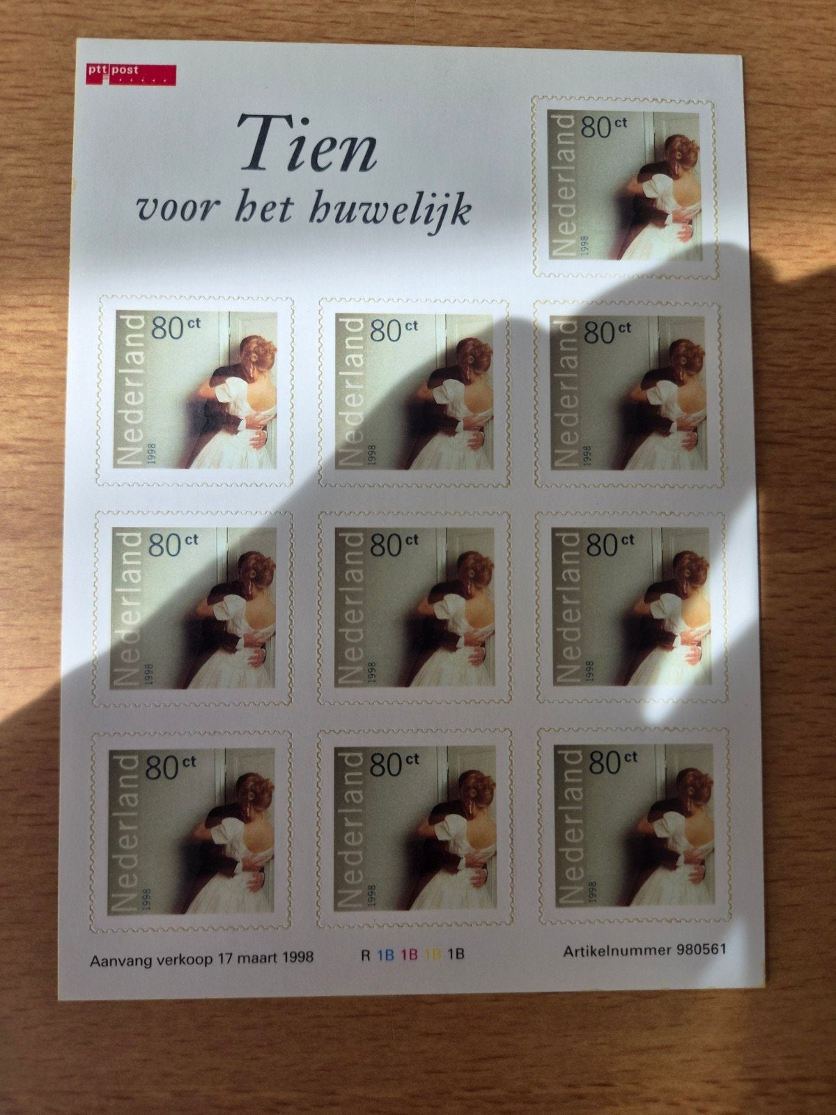 Tien voor het huwelijk, Ophalen of Verzenden