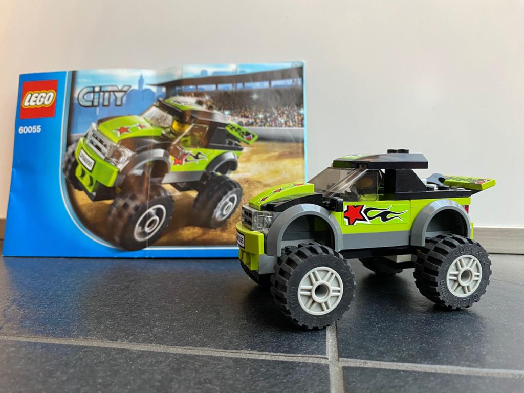 Lego City 60055 Monstertruck met doos en instructies, City, Lego, Ophalen of Verzenden, Zo goed als nieuw