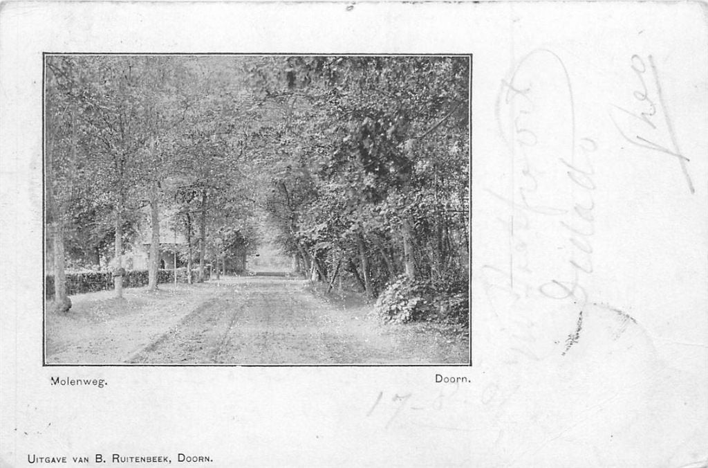 701-338-035 Doorn Molenweg, Verzamelen, Ansichtkaarten | Nederland, Verzenden, Voor 1920, Utrecht