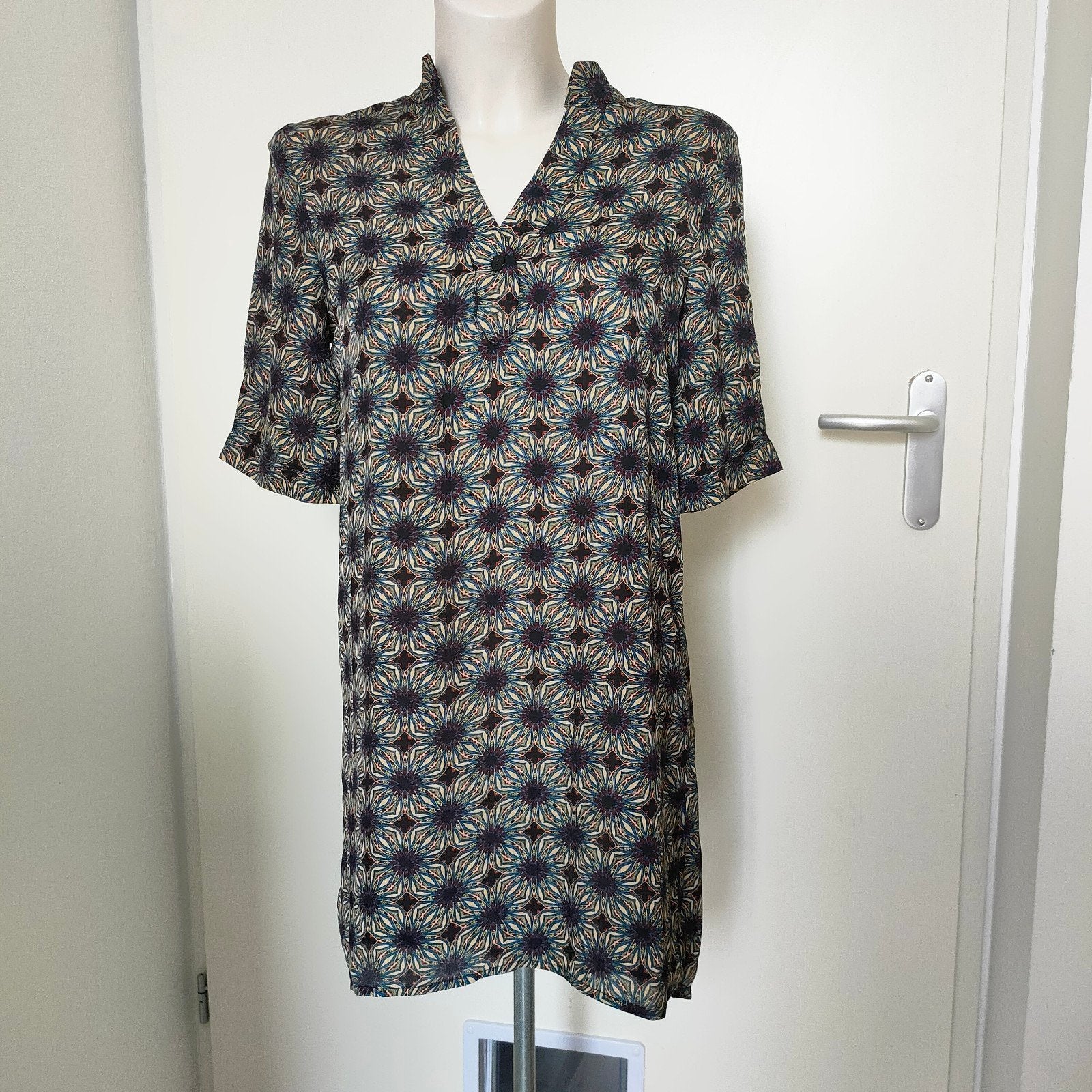 Smashed Lemon Jurkje met Print - Maat M38, Maat 38/40 (M), Blauw, Ophalen of Verzenden, Zo goed als nieuw