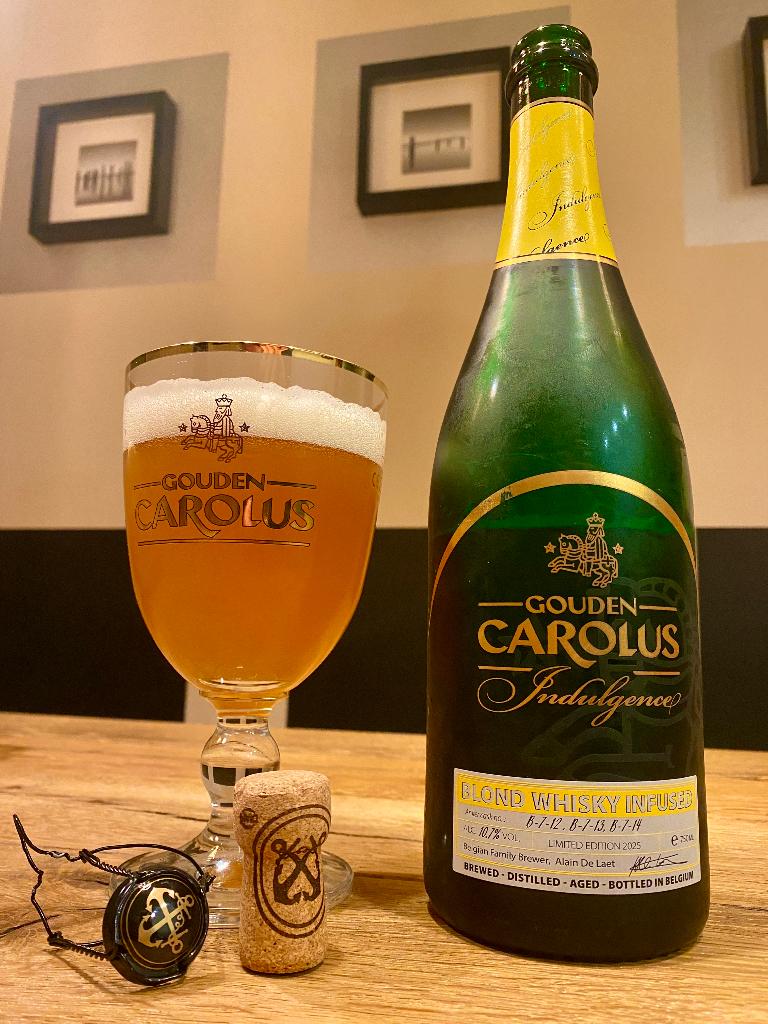 Gouden Carolus - Indulgence 2025 Whisky Infused blond 75cl, Verzamelen, Ophalen of Verzenden, Nieuw, Flesje(s), Overige merken