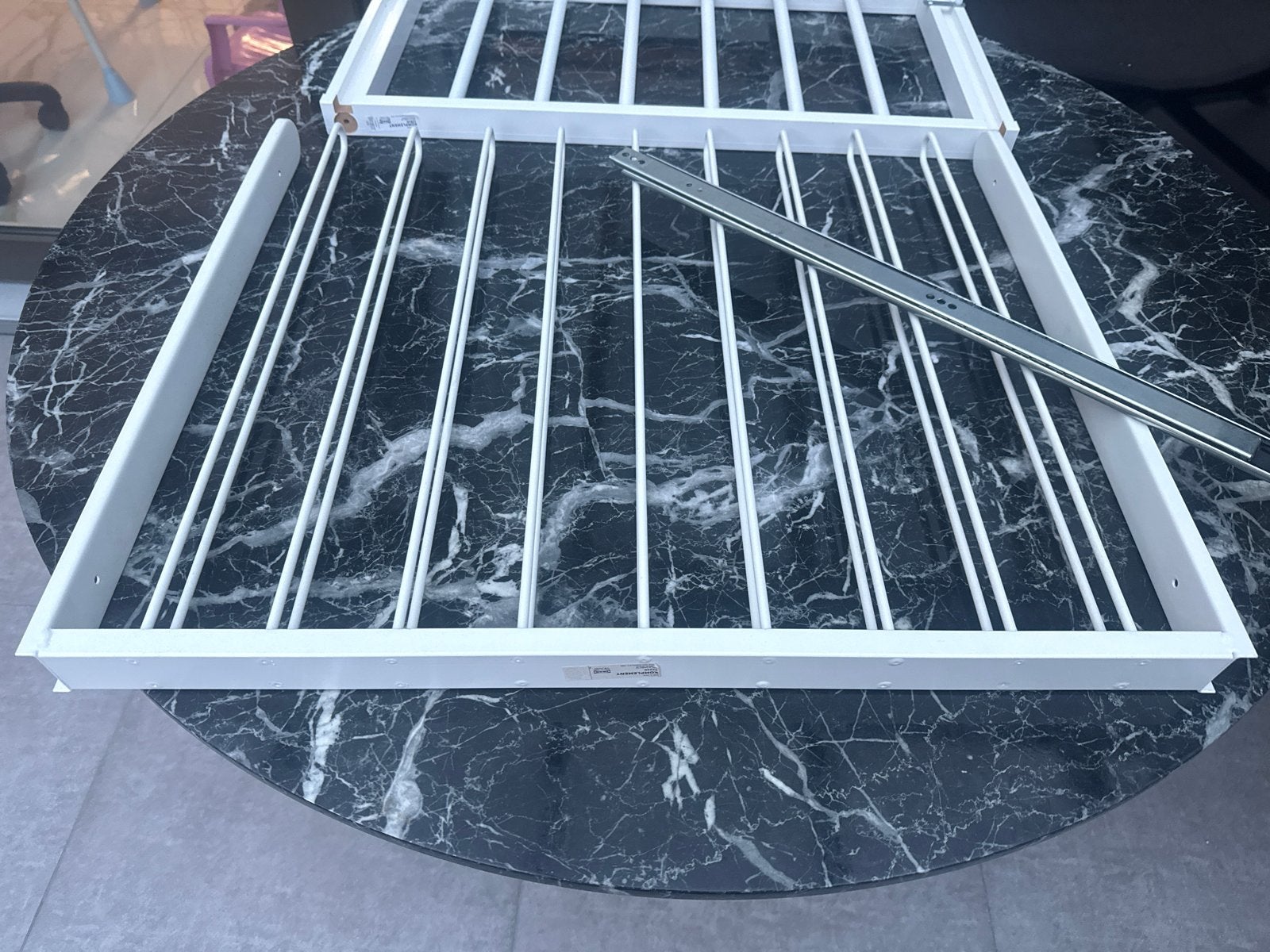 IKEA Pax Komplement broekhanger 75/58 en 75/35 met rails, Gebruikt, Minder dan 100 cm, Metaal, Met hangruimte