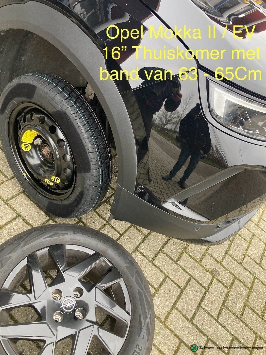 Thuiskomer Reservewiel Citroen C4 eC4 Peugeot 2008 Opel Mokk, -, -, Banden en Velgen, Nieuw