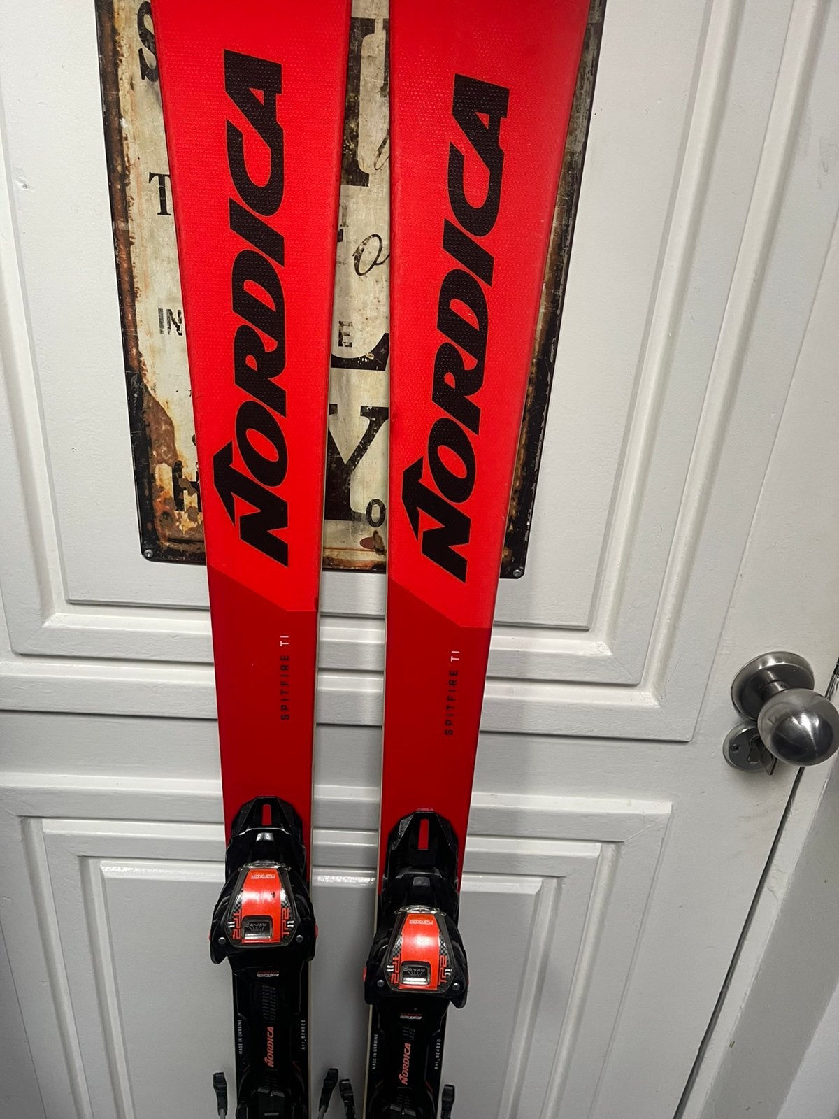 156cm NORDICA DOBERMAN SPITFIRE TI 750€ all round top skis, 140 tot 160 cm, Ophalen of Verzenden, Zo goed als nieuw, Carve