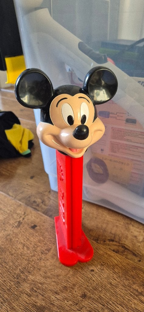 XXL vintage PEZ Dispenser van Mickey Mouse, Ophalen of Verzenden, Nieuw