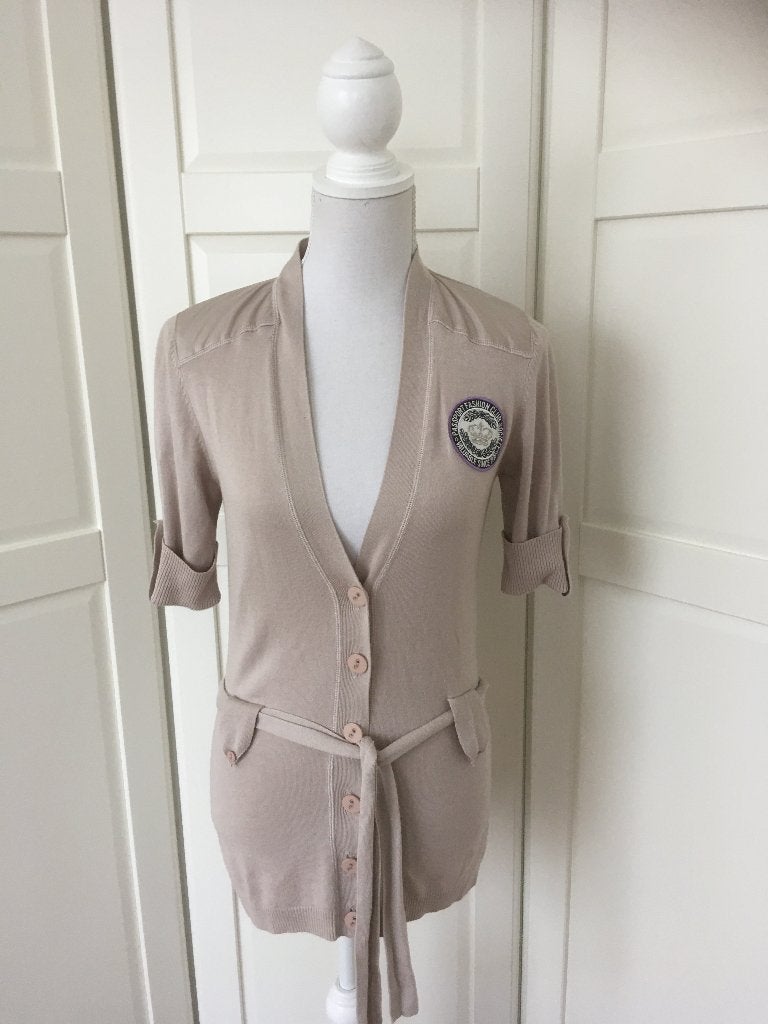 Passport zandkleurig vest met studs, maat 36 S, Kleding | Dames, Passport, Beige, Ophalen of Verzenden, Maat 36 (S)