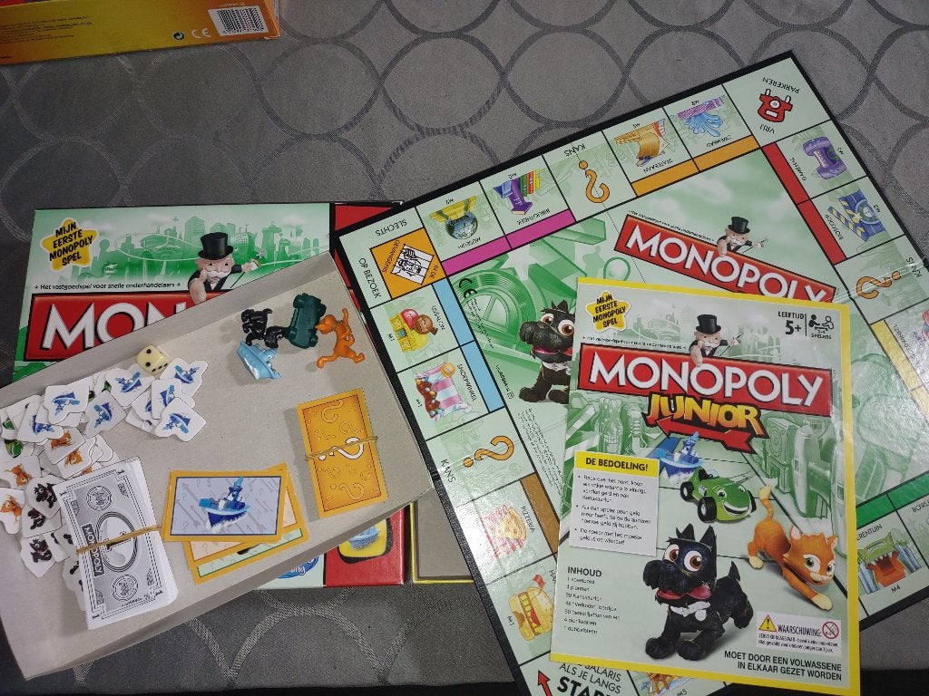 Monopoly junior, Ophalen of Verzenden, Zo goed als nieuw