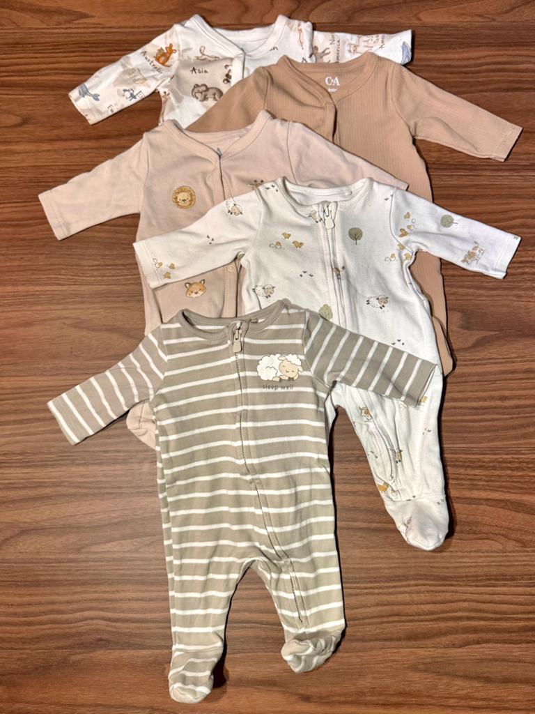 Boxpakjes van C&A maat 50, Kinderen en Baby's, Ophalen of Verzenden, Zo goed als nieuw