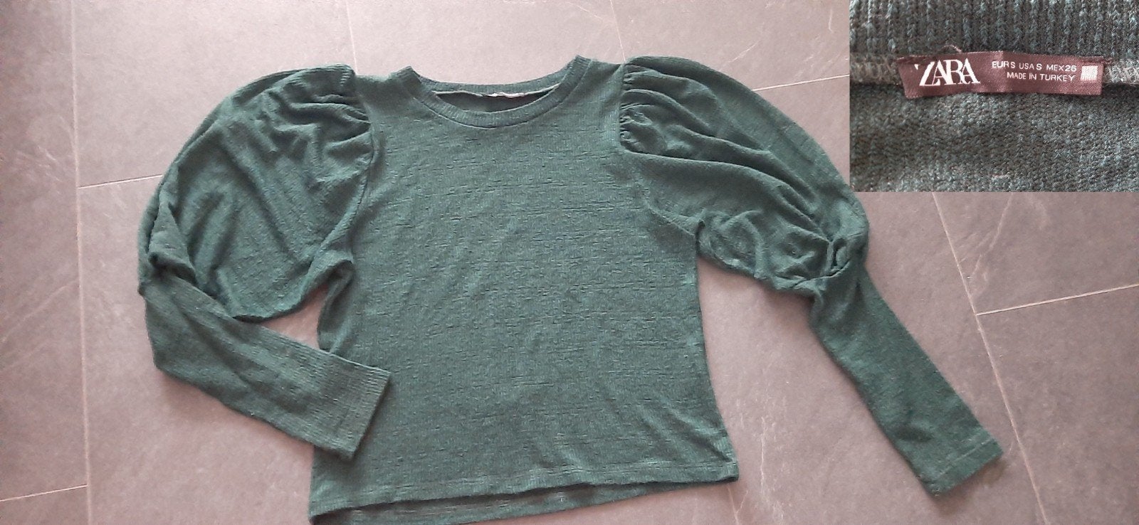 meisjes trui, Ophalen of Verzenden, Zo goed als nieuw, Maat 36 (S), Groen