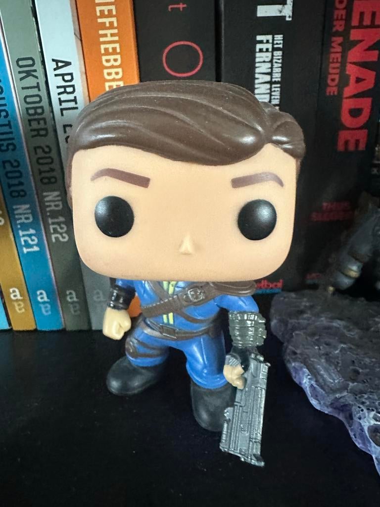 Funko’s Pop! Fallout Vault Boy & Power Armor Figuren, Ophalen, Zo goed als nieuw