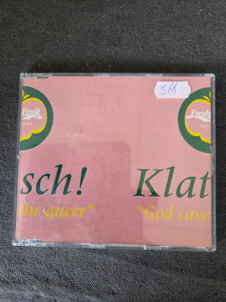 Klat & Sch! CD - "God Save the Queer" - Fruit Fresh Records, Ophalen of Verzenden, 1990 - 1999, Gebruikt