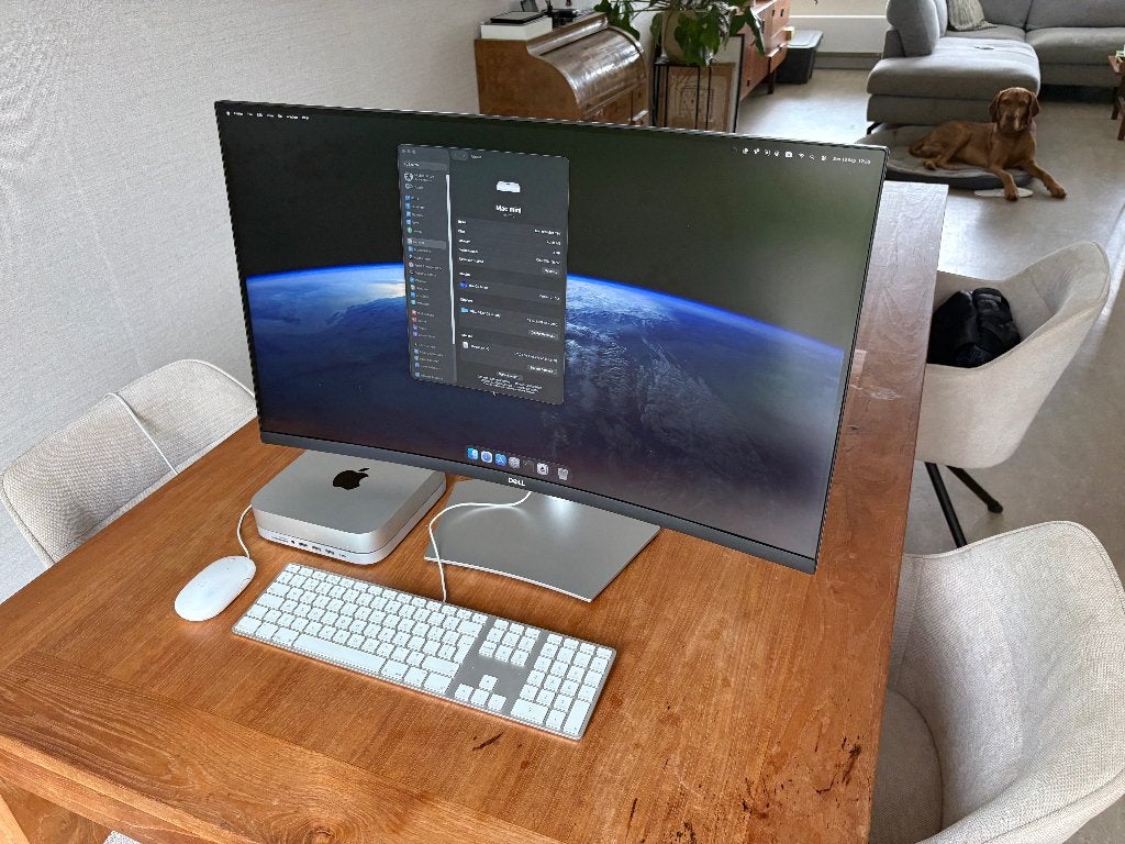 Dell 32 inch curved 4K UHD-monitor (S3221QSA), 3 tot 5 ms, Ultrawide, Dell, DisplayPort