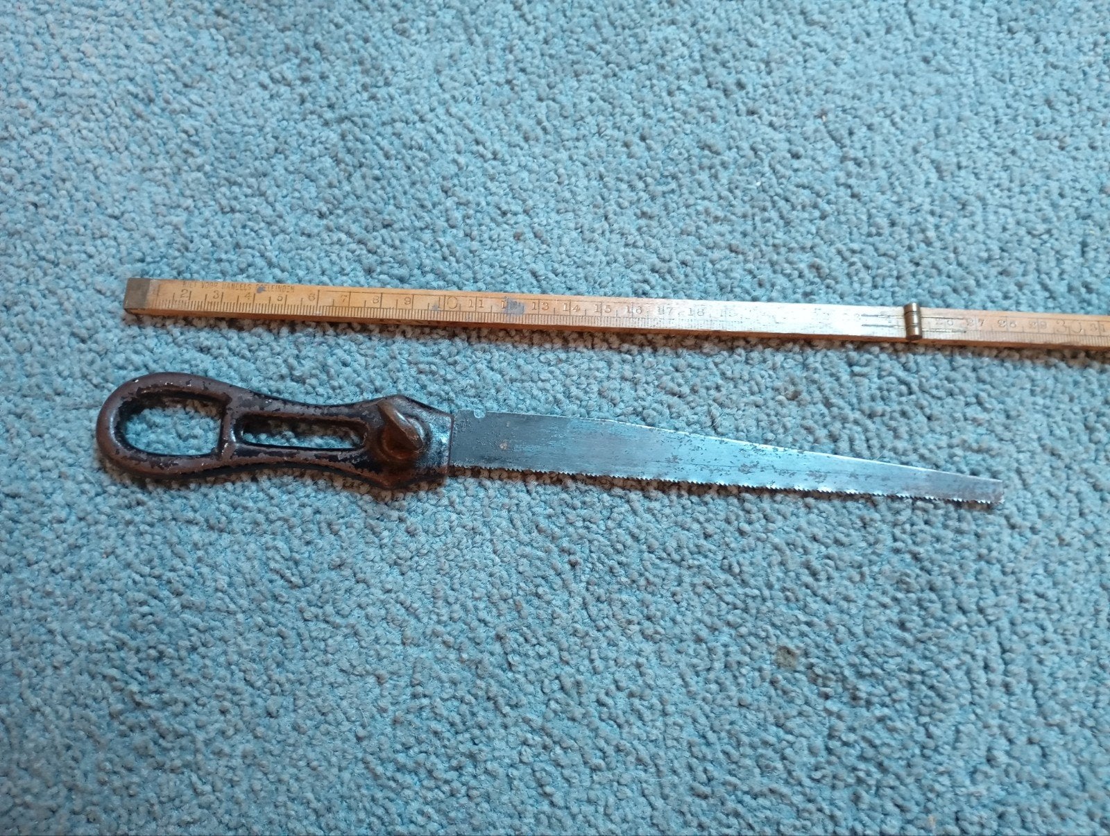 Vintage Handzaag je Stanley Made in England, Ophalen of Verzenden