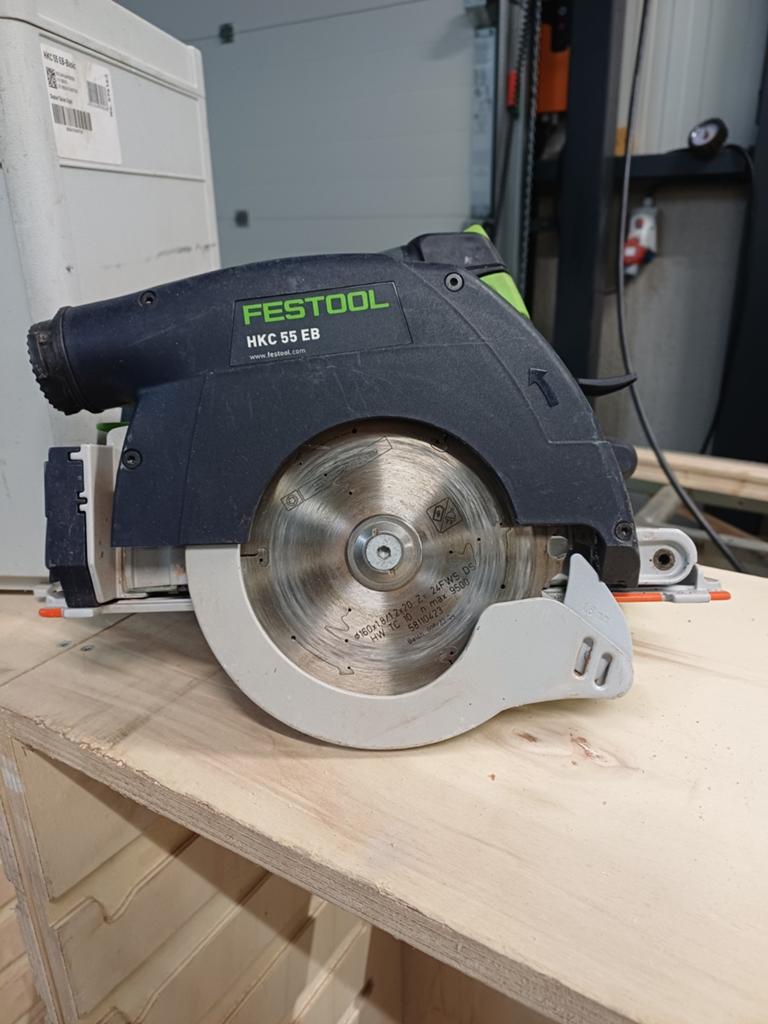 Festool accu handcirkelzaag HKC 55, Doe-het-zelf en Verbouw, Gereedschap | Zaagmachines, Ophalen, Cirkelzaag, Zo goed als nieuw