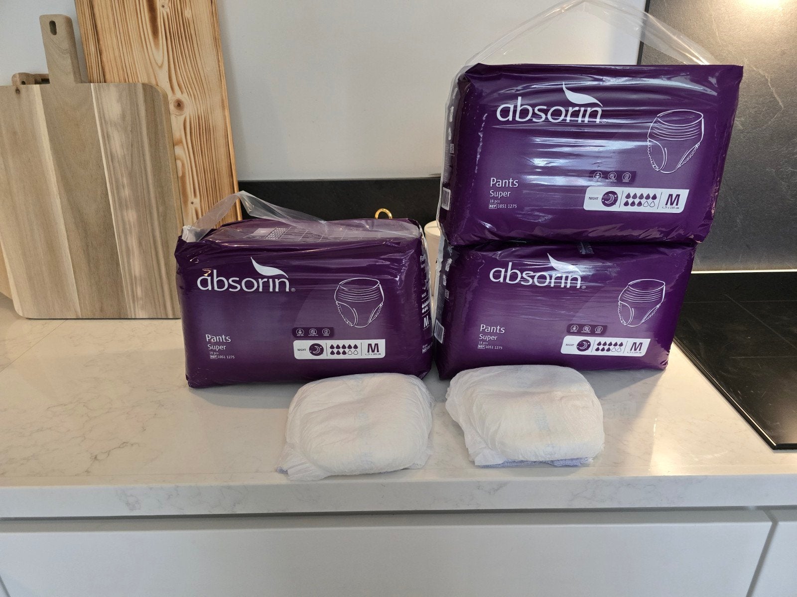 Absorin incontinentie pants M, Ophalen of Verzenden