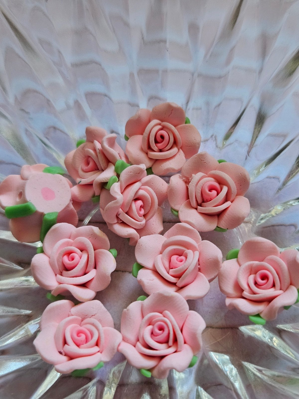 10x Roze roosjes, Ophalen of Verzenden, Nieuw