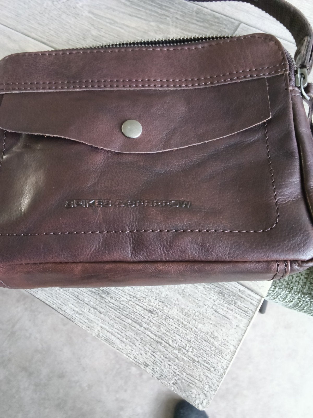 Te koop: Leren damestas, Ophalen of Verzenden, Nieuw, Bruin, Schoudertasje