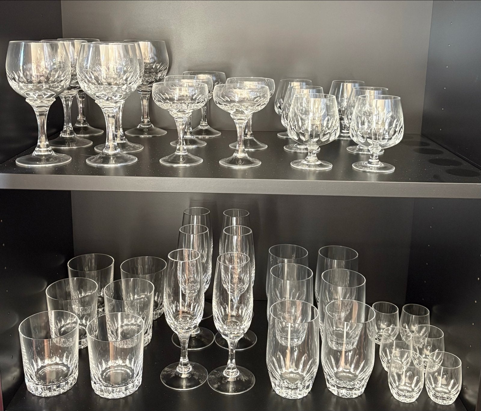 Prachtige kristallen servies, Antiek en Kunst, Ophalen of Verzenden